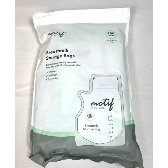 Motif Medical Other - Motif Medical Breast Milk Storage Bags 8oz Single Use Bags 100 count BPA-Free
